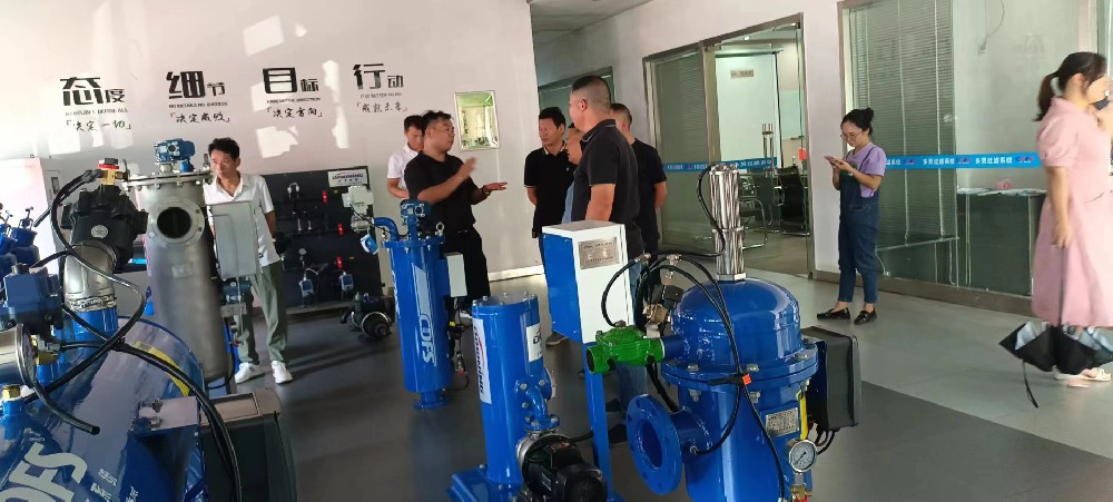 汨羅人大代表一行考察多靈過(guò)濾系統(tǒng)科技園，確保安全生產(chǎn)
